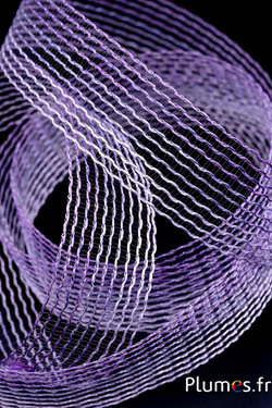 Nastro - larghezza 40 mm - lilla-grigio-lavanda